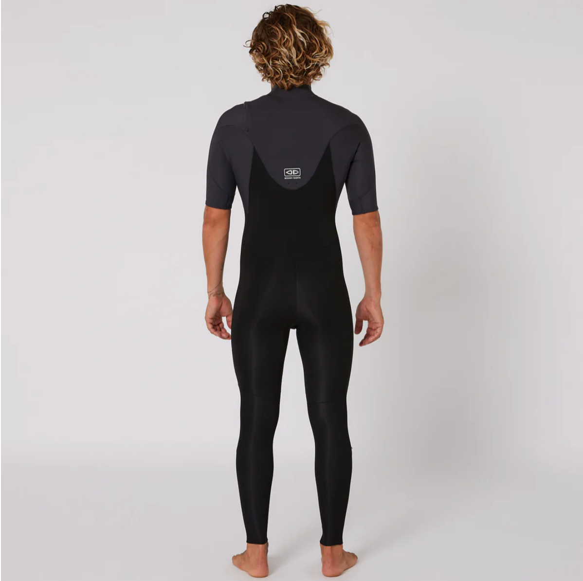 Mens Free Flex SS Chest Zip - 2/2mm