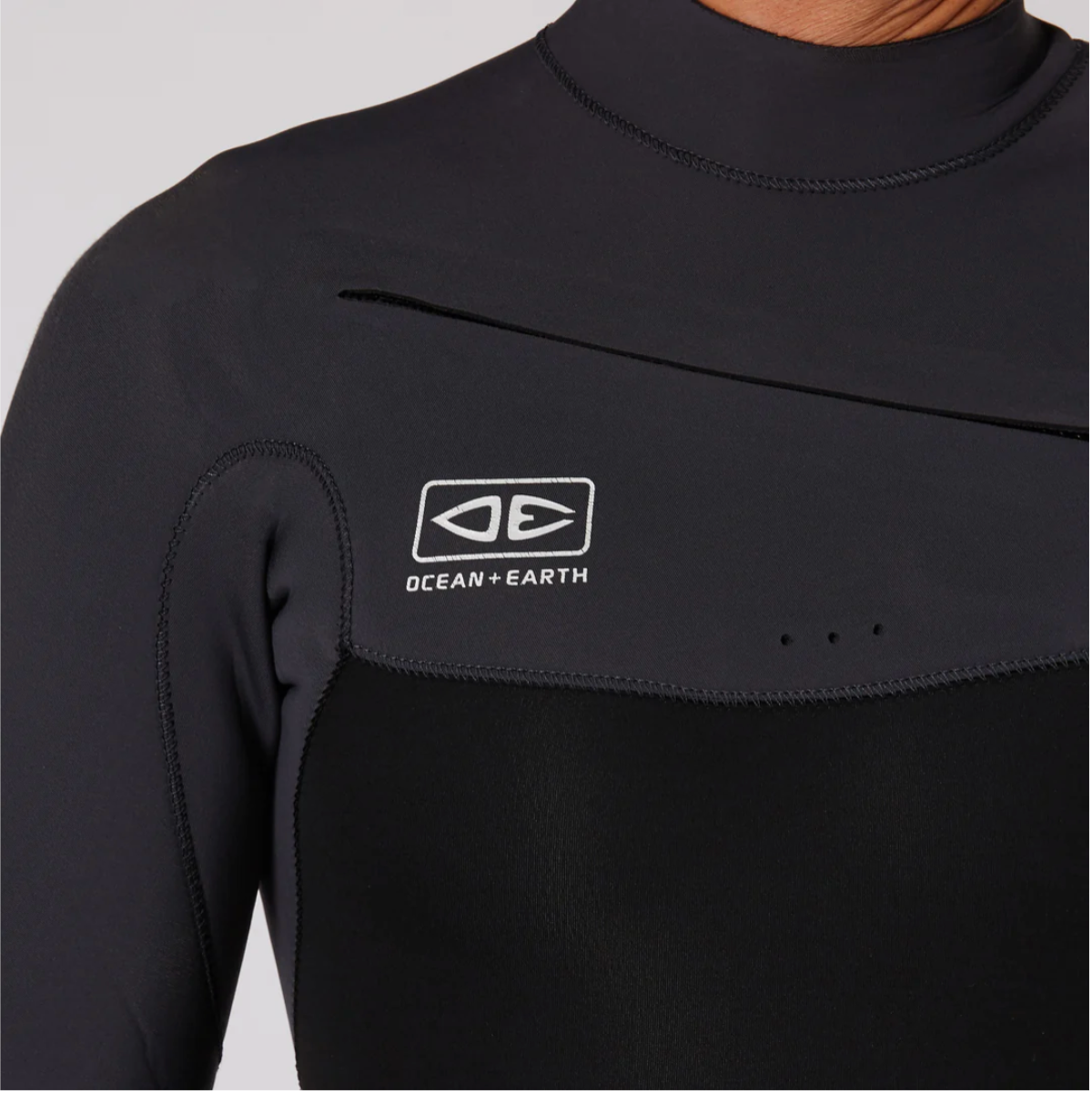 Mens Free Flex SS Chest Zip - 2/2mm