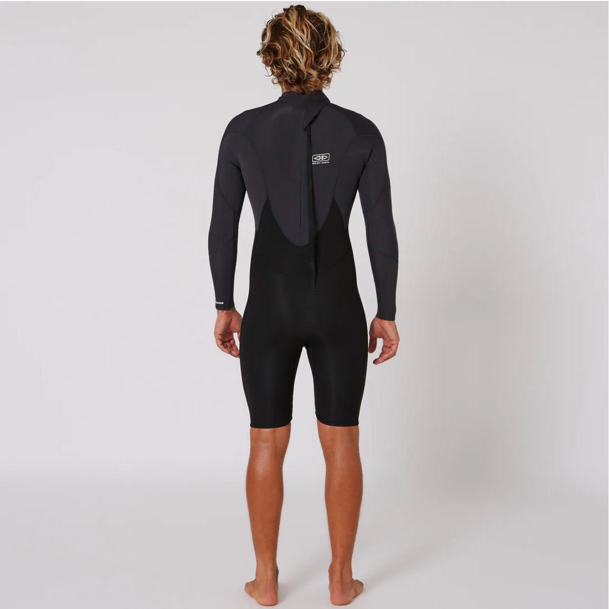 Mens Free Flex LS Back Zip Spring - 2/2mm